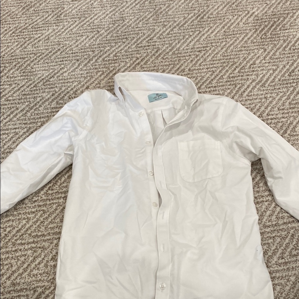 White Button-Up Shirt